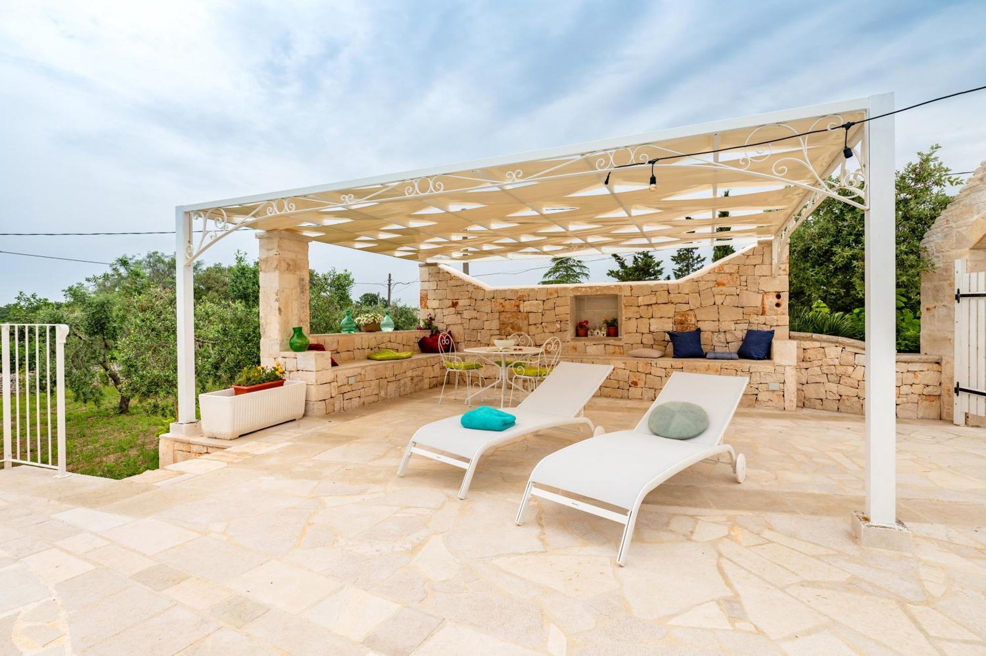 Trullo Degli Anelli In Masseria Cisternino Buitenkant foto